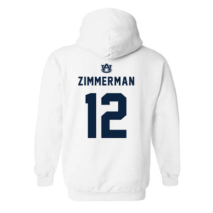 Auburn - NCAA Women's Volleyball : Bel Zimmerman - Replica Shersey Hooded Sweatshirt