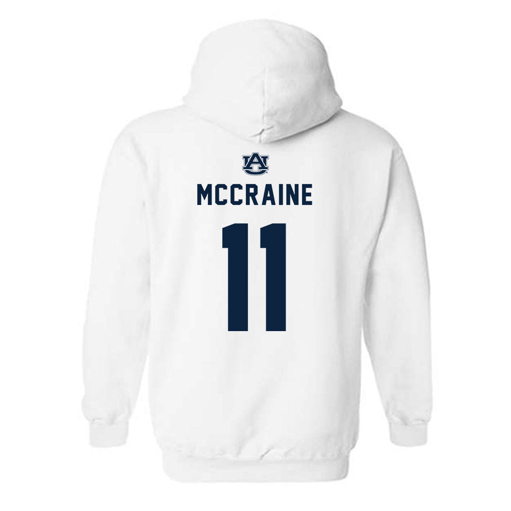 Auburn - NCAA Baseball : Brandon McCraine - Replica Shersey Hooded Sweatshirt-1