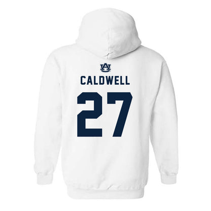 Auburn - NCAA Women's Soccer : Ava Caldwell - Replica Shersey Hooded Sweatshirt