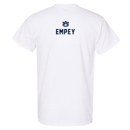 Auburn - NCAA Men's Swimming & Diving : Samuel Empey - Replica Shersey T-Shirt-1