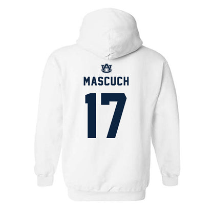 Auburn - NCAA Equestrian : Madison Mascuch - Replica Shersey Hooded Sweatshirt-1