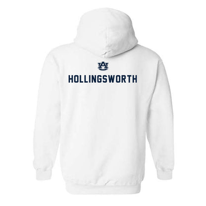 Auburn - NCAA Women's Gymnastics : Olivia Hollingsworth - Replica Shersey Hooded Sweatshirt-1