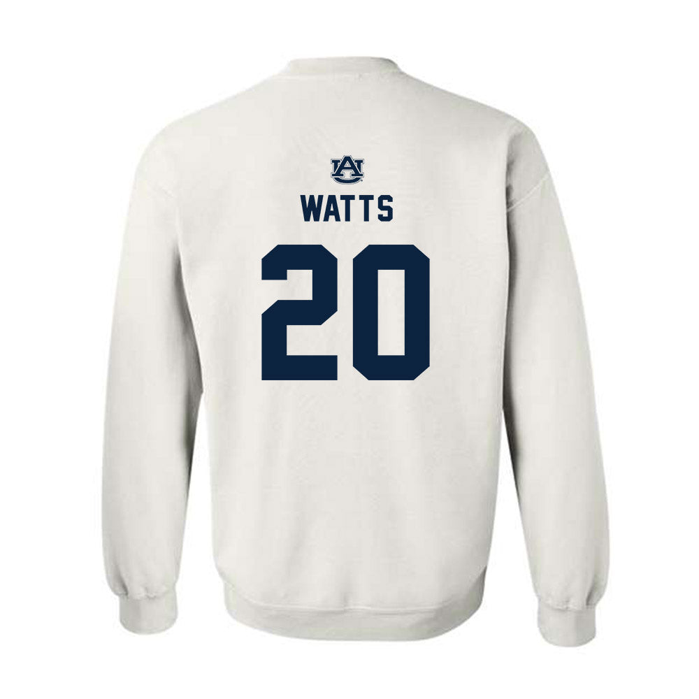 Auburn - NCAA Baseball : Dylan Watts - Replica Shersey Crewneck Sweatshirt