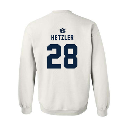 Auburn - NCAA Baseball : Ryan Hetzler - Replica Shersey Crewneck Sweatshirt-1