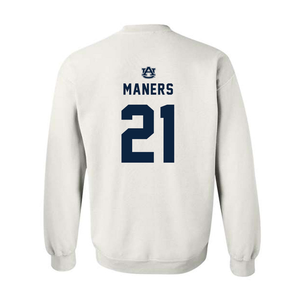 Auburn - NCAA Baseball : Mason Maners - Replica Shersey Crewneck Sweatshirt