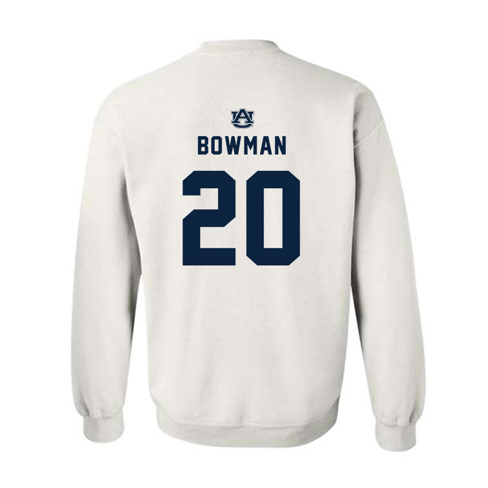 Auburn - NCAA Men's Basketball : Jeremiah Bowman - Replica Shersey Crewneck Sweatshirt-1
