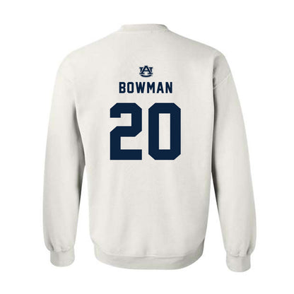 Auburn - NCAA Men's Basketball : Jeremiah Bowman - Replica Shersey Crewneck Sweatshirt-1