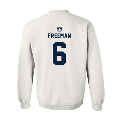 Auburn - NCAA Men's Basketball : Elyjah Freeman - Replica Shersey Crewneck Sweatshirt-1