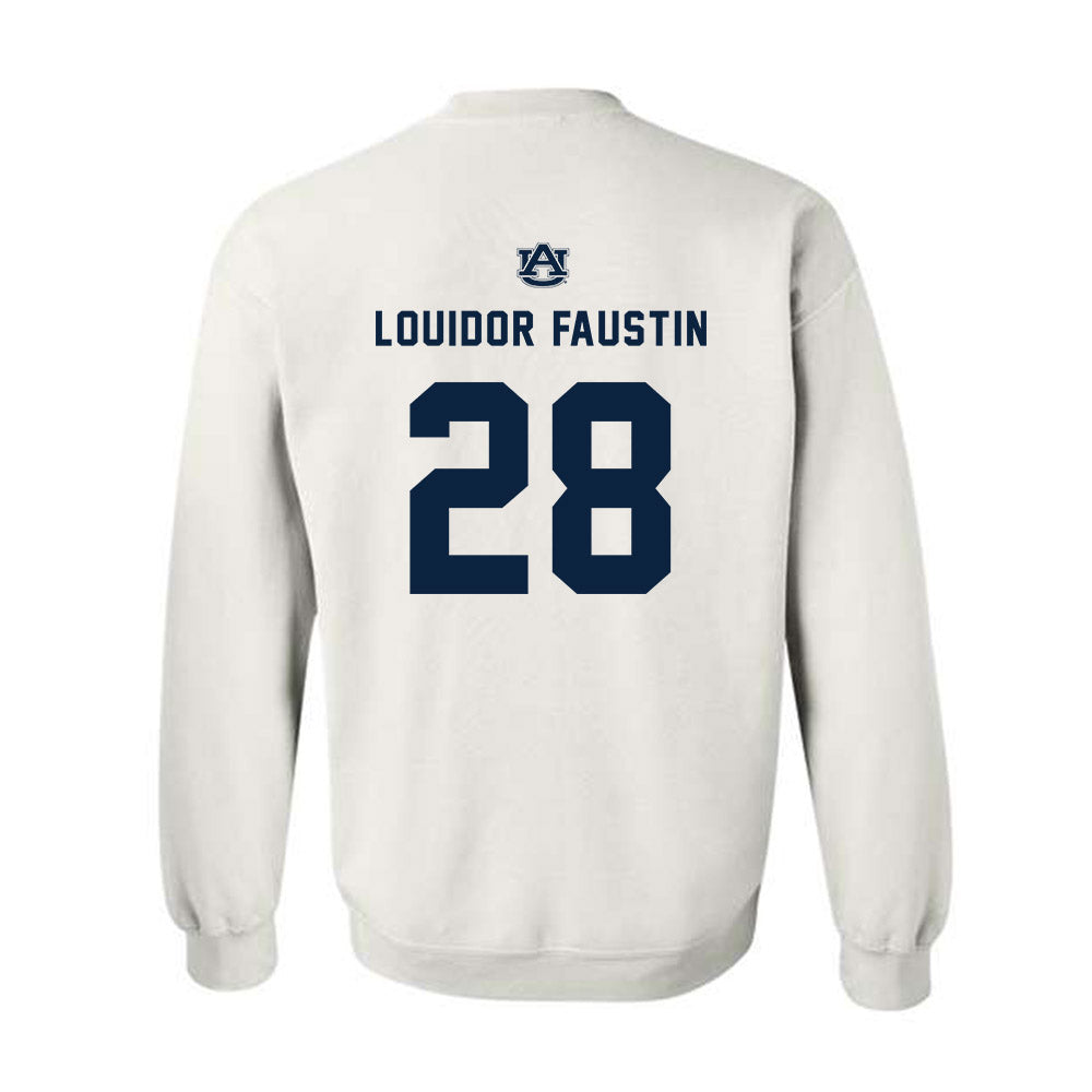 Auburn - NCAA Football : Kensley Louidor Faustin - Replica Shersey Crewneck Sweatshirt-1