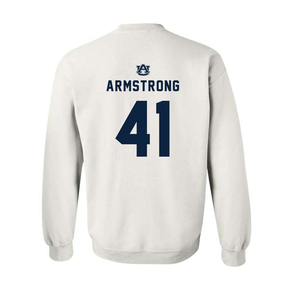 Auburn - NCAA Baseball : John Armstrong - Replica Shersey Crewneck Sweatshirt