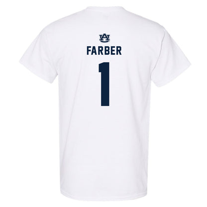 Auburn - NCAA Baseball : Ryne Farber - Replica Shersey T-Shirt-1