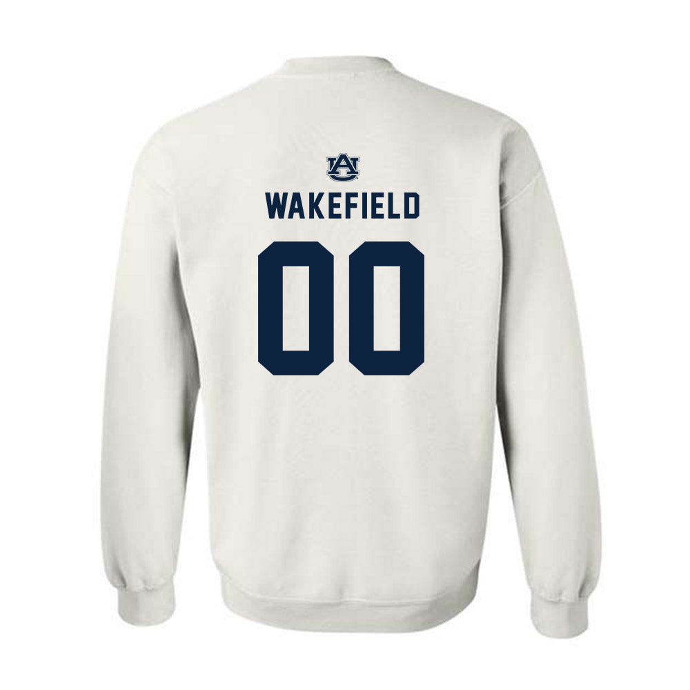 Auburn - NCAA Football : Travis Wakefield - Replica Shersey Crewneck Sweatshirt-1