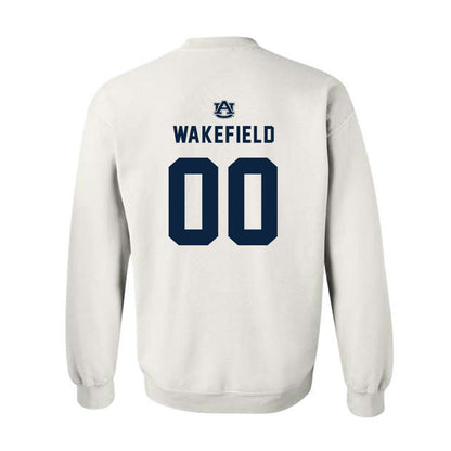 Auburn - NCAA Football : Travis Wakefield - Replica Shersey Crewneck Sweatshirt-1