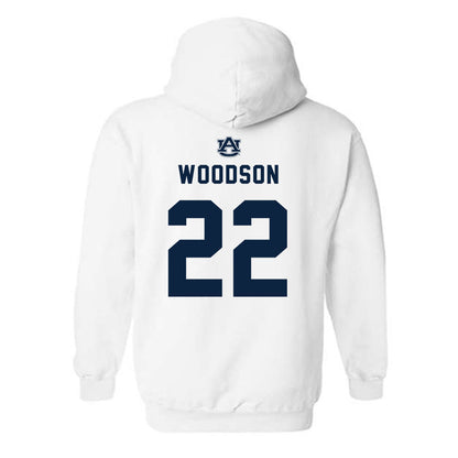 Auburn - NCAA Women's Soccer : Olivia Woodson - Replica Shersey Hooded Sweatshirt