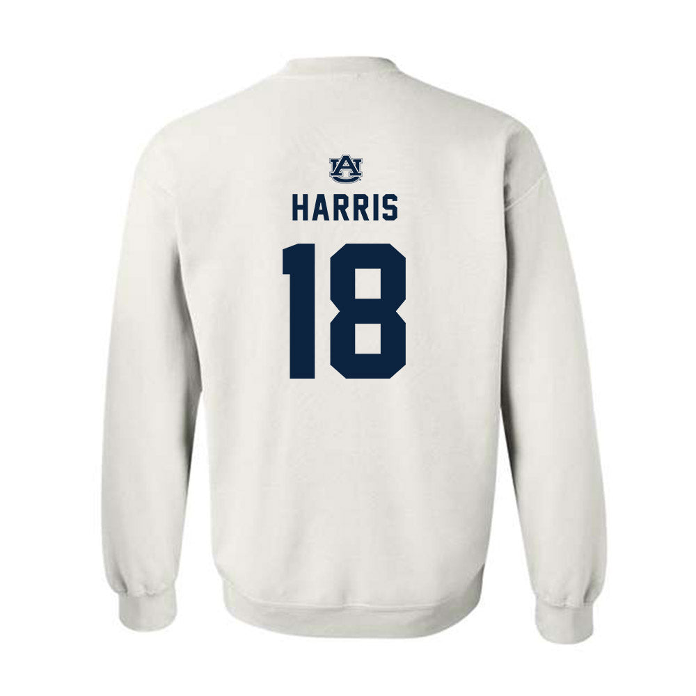 Auburn - NCAA Football : Kaleb Harris - Replica Shersey Crewneck Sweatshirt