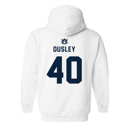 Auburn - NCAA Football : Hunter Ousley - Replica Shersey Hooded Sweatshirt