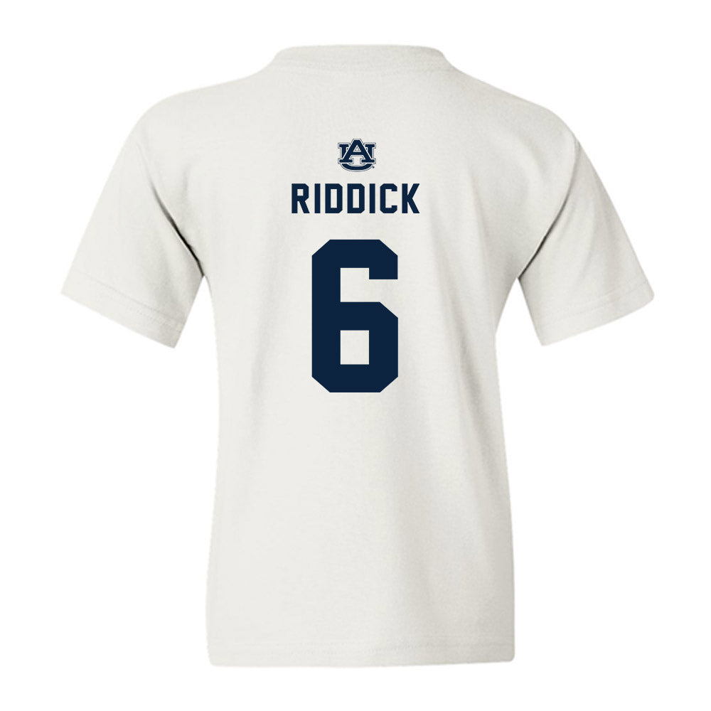 Auburn - NCAA Football : Demarcus Riddick - Replica Shersey Youth T-Shirt-1