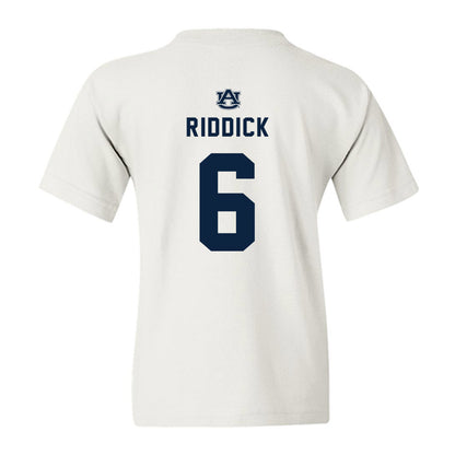 Auburn - NCAA Football : Demarcus Riddick - Replica Shersey Youth T-Shirt-1