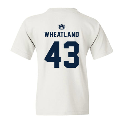 Auburn - NCAA Football : Caleb Wheatland - Replica Shersey Youth T-Shirt-1