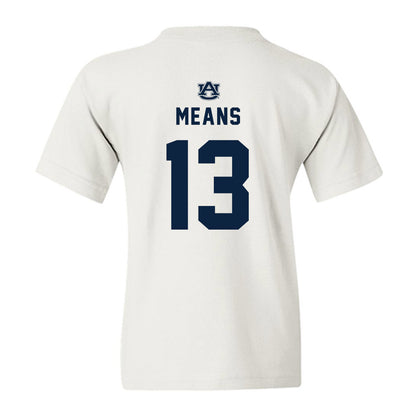 Auburn - NCAA Women's Soccer : Asha Means - Replica Shersey Youth T-Shirt-1