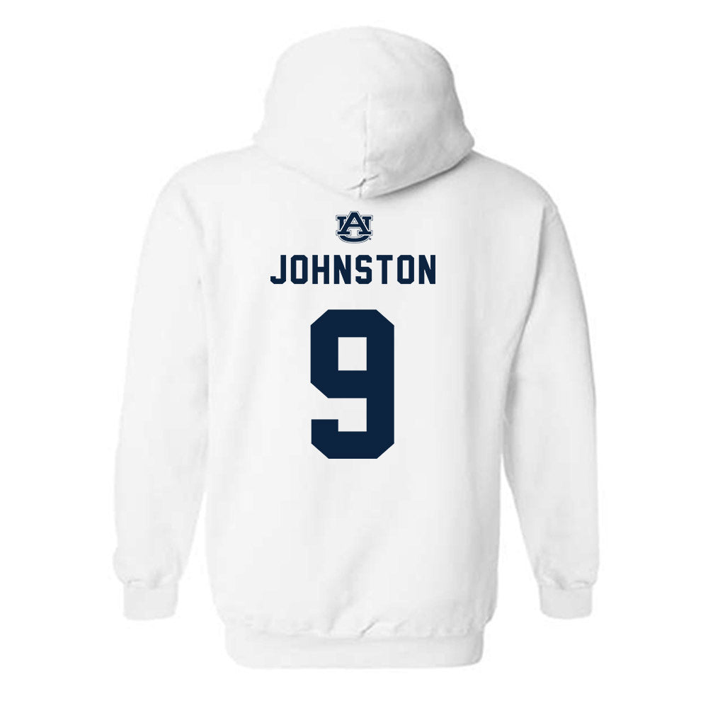 Auburn - NCAA Baseball : Jett Johnston - Replica Shersey Hooded Sweatshirt-1