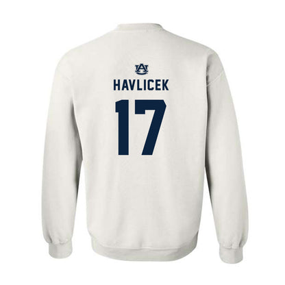 Auburn - NCAA Women's Volleyball : Grace Havlicek - Replica Shersey Crewneck Sweatshirt-1