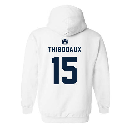 Auburn - NCAA Women's Soccer : Sydnie Thibodaux - Replica Shersey Hooded Sweatshirt