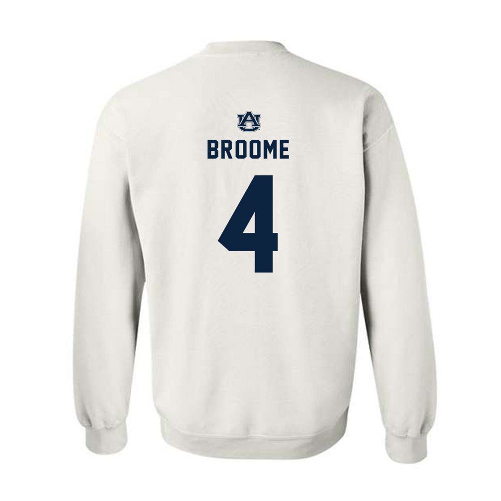 Auburn - NCAA Men's Basketball : Johni Broome - Replica Shersey Crewneck Sweatshirt