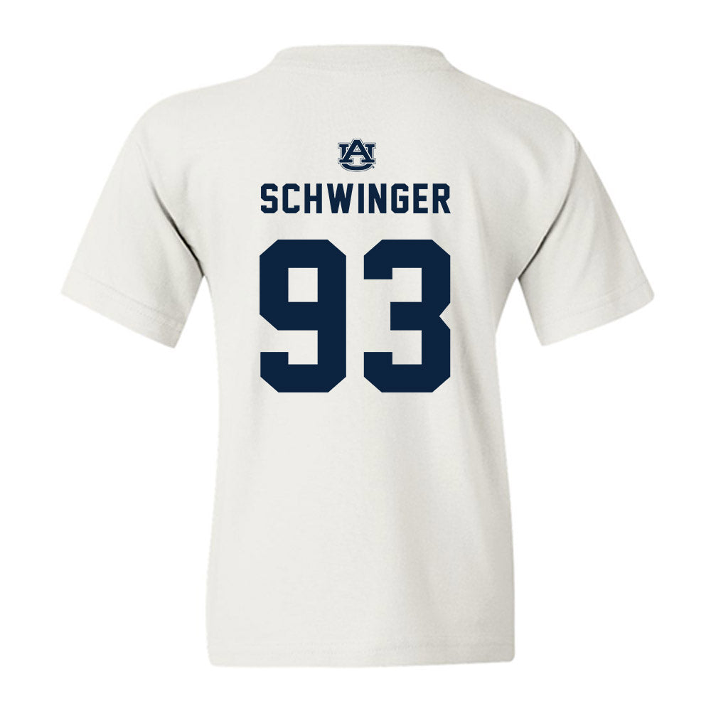 Auburn - NCAA Football : Charles Schwinger - Replica Shersey Youth T-Shirt-1