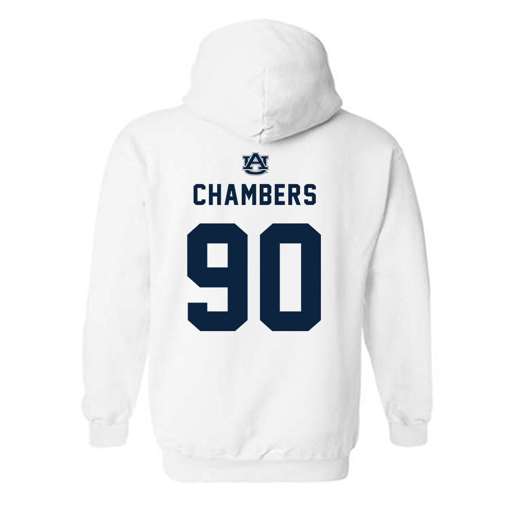 Auburn - NCAA Football : Austin Chambers - Replica Shersey Hooded Sweatshirt