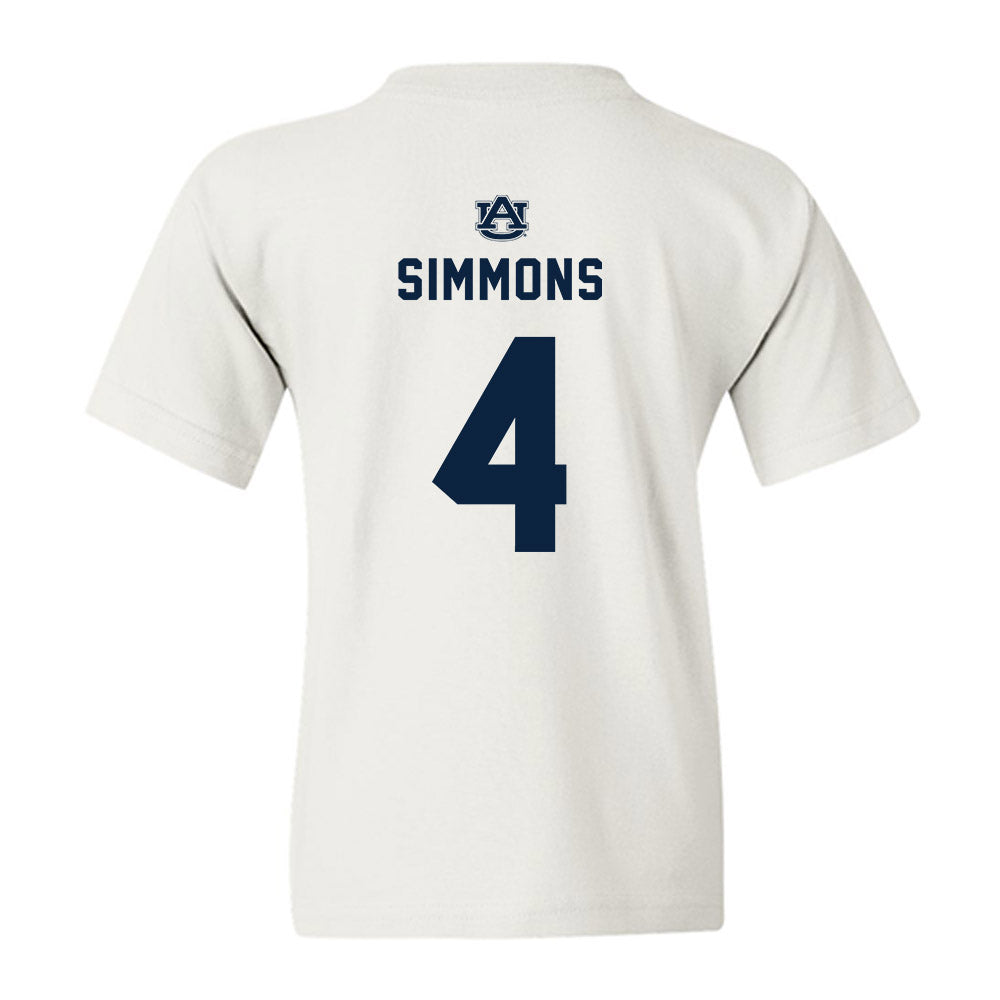 Auburn - NCAA Football : Malcolm Simmons - Replica Shersey Youth T-Shirt-1
