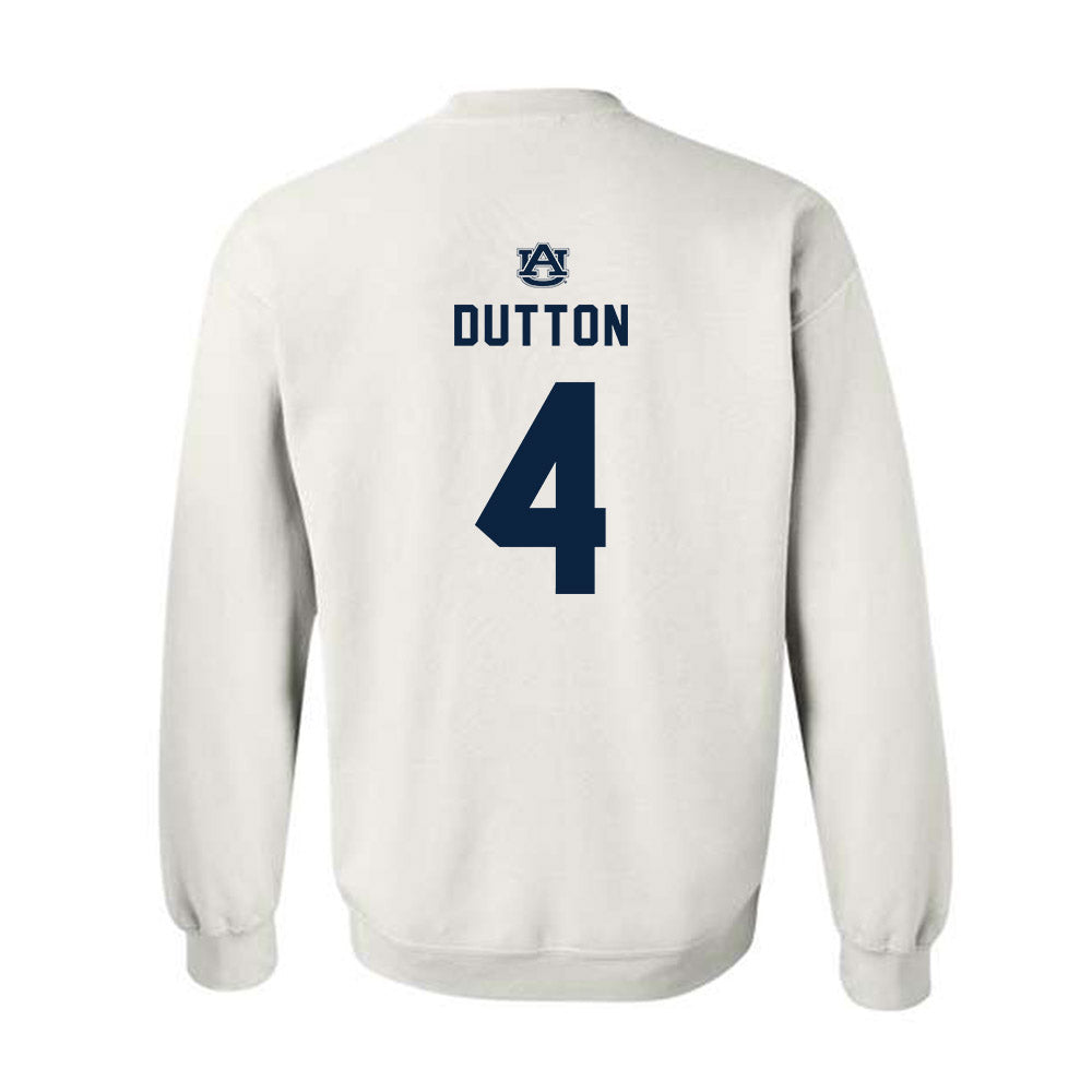 Auburn - NCAA Baseball : Andrew Dutton - Replica Shersey Crewneck Sweatshirt-1