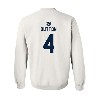 Auburn - NCAA Baseball : Andrew Dutton - Replica Shersey Crewneck Sweatshirt-1