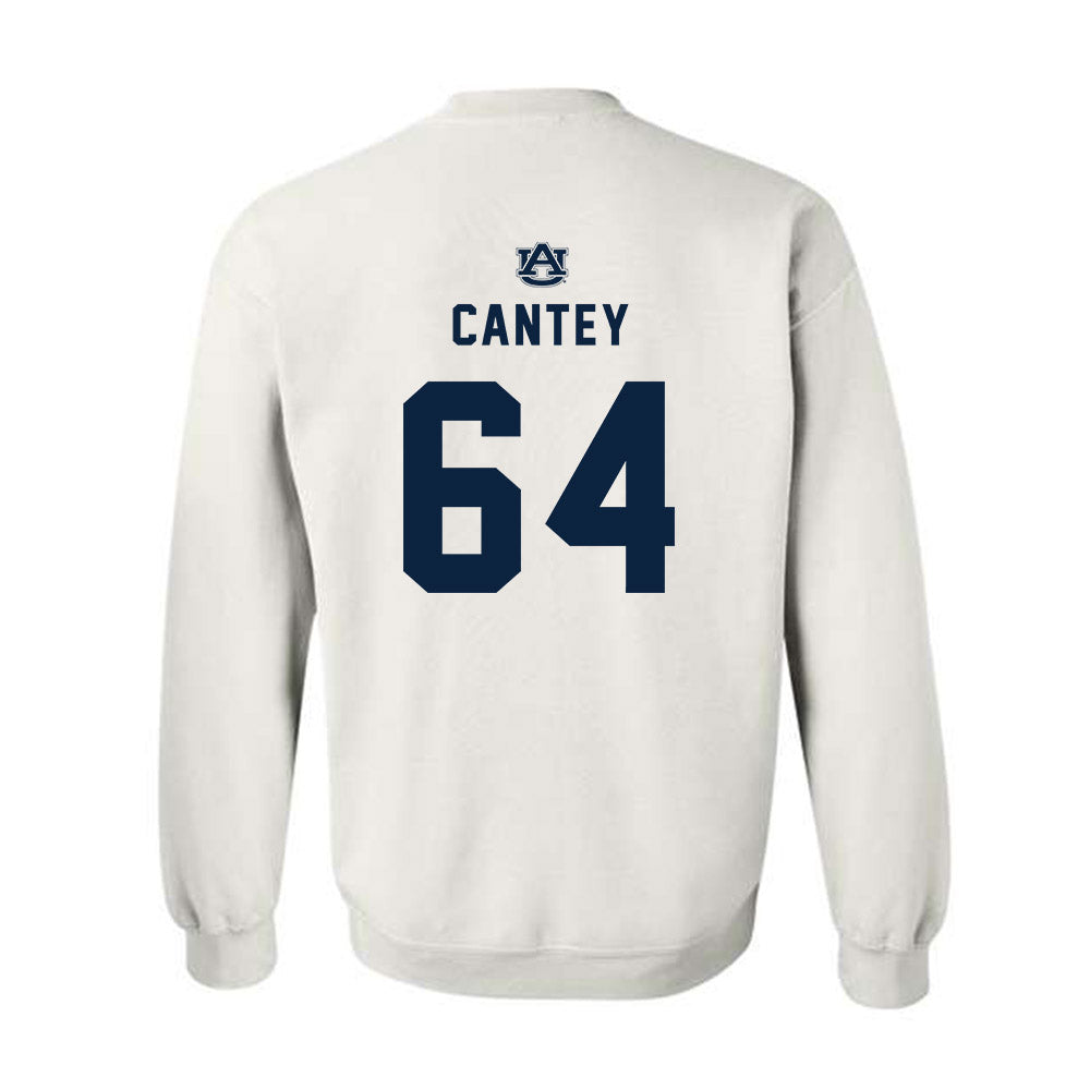 Auburn - NCAA Football : Benton Cantey - Replica Shersey Crewneck Sweatshirt-1