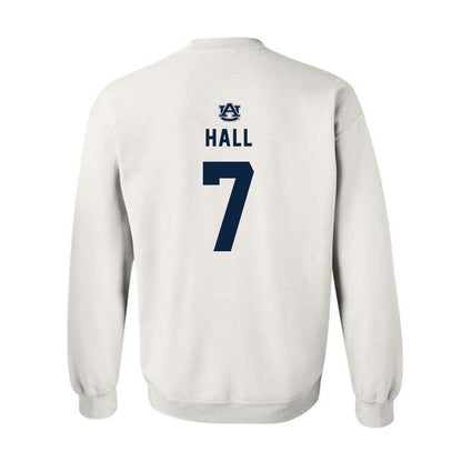 Auburn - NCAA Men's Basketball : Keyshawn Hall - Replica Shersey Crewneck Sweatshirt-1