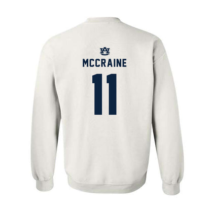 Auburn - NCAA Baseball : Brandon McCraine - Replica Shersey Crewneck Sweatshirt-1
