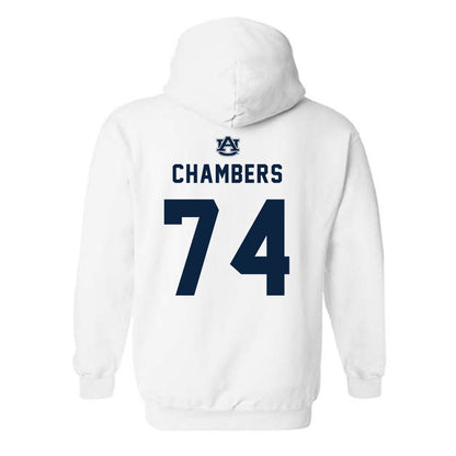 Auburn - NCAA Football : Ronan Chambers - Replica Shersey Hooded Sweatshirt