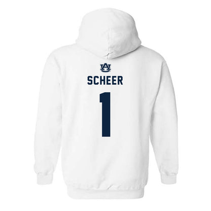 Auburn - NCAA Women's Volleyball : Madison Scheer - Replica Shersey Hooded Sweatshirt