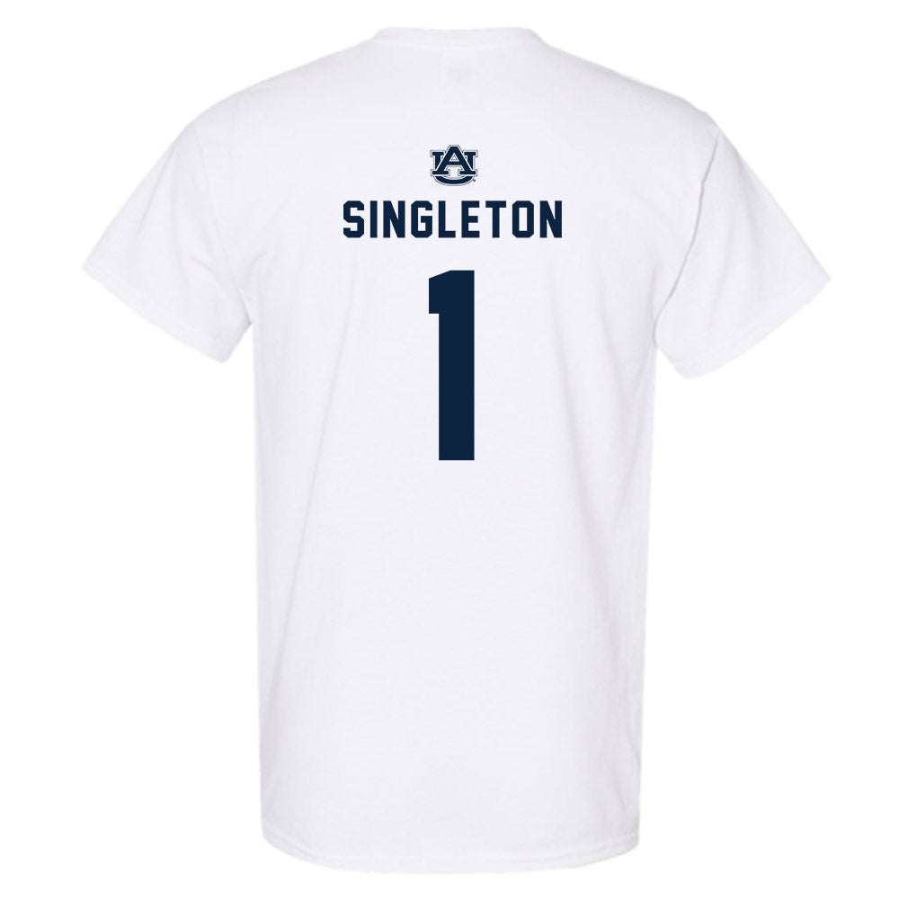 Auburn - NCAA Football : Eric Singleton - Replica Shersey T-Shirt-1