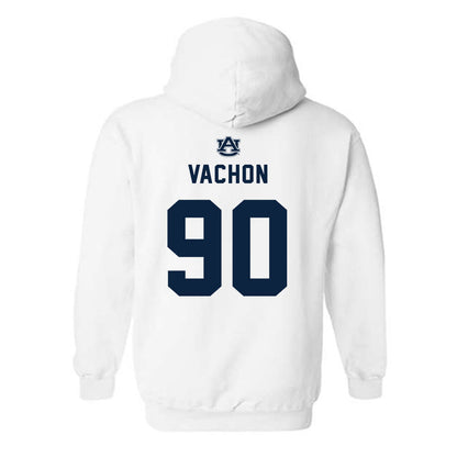 Auburn - NCAA Football : Ian Vachon - Replica Shersey Hooded Sweatshirt