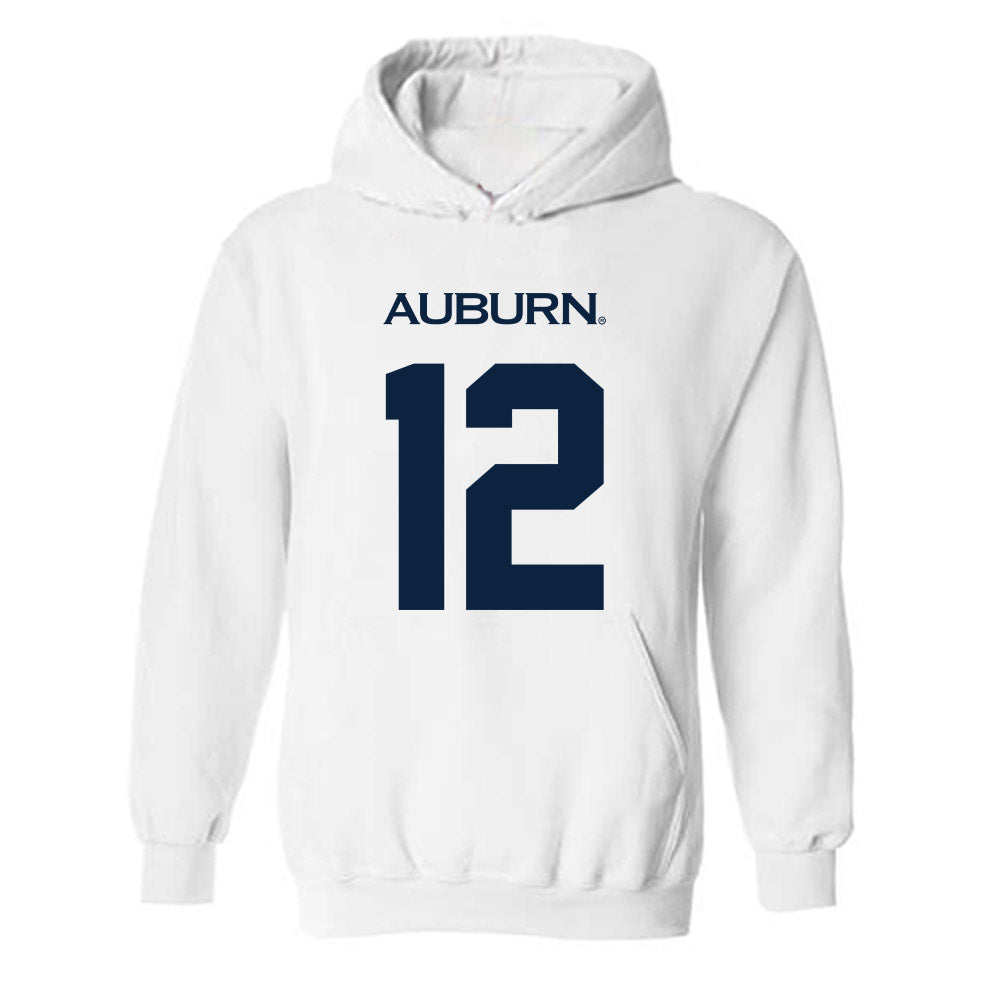 Auburn - NCAA Football : Ashton Daniels - Replica Shersey Hooded Sweatshirt-0