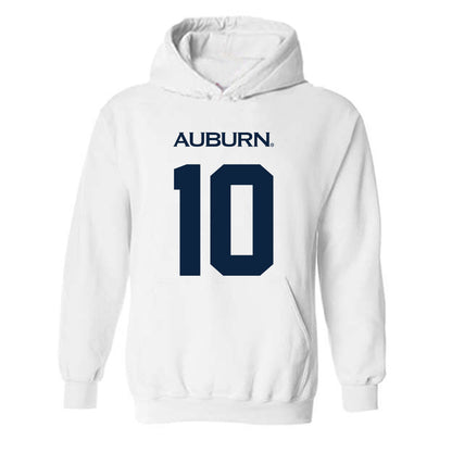 Auburn - NCAA Women's Soccer : Samantha Brown - Replica Shersey Hooded Sweatshirt