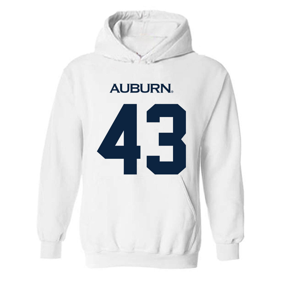 Auburn - NCAA Softball : Delaney Aumua - Replica Shersey Hooded Sweatshirt-0