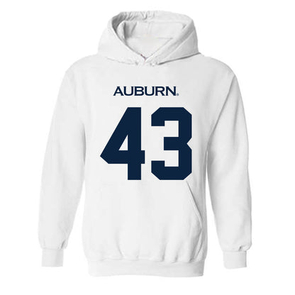 Auburn - NCAA Softball : Delaney Aumua - Replica Shersey Hooded Sweatshirt-0