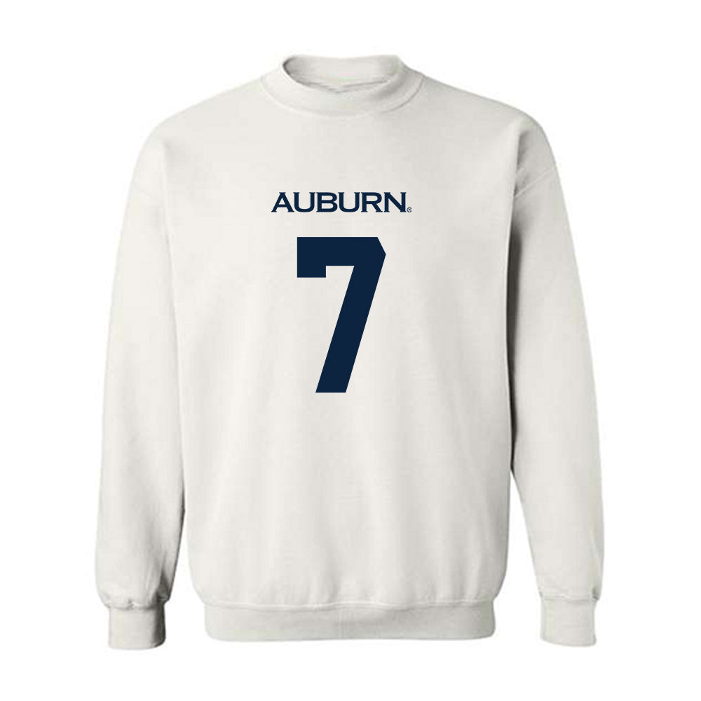Auburn - NCAA Men's Basketball : Keyshawn Hall - Replica Shersey Crewneck Sweatshirt-0