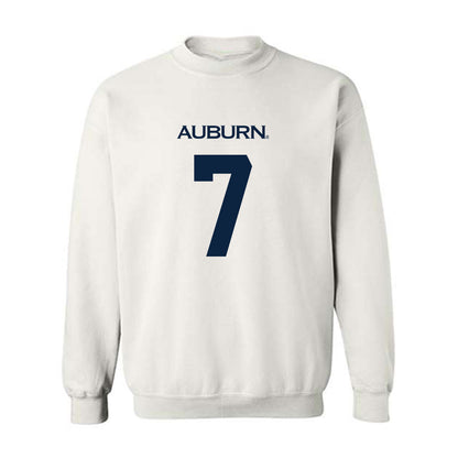 Auburn - NCAA Men's Basketball : Keyshawn Hall - Replica Shersey Crewneck Sweatshirt-0