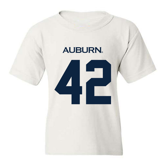 Auburn - NCAA Baseball : Abe Chancellor - Replica Shersey Youth T-Shirt-0