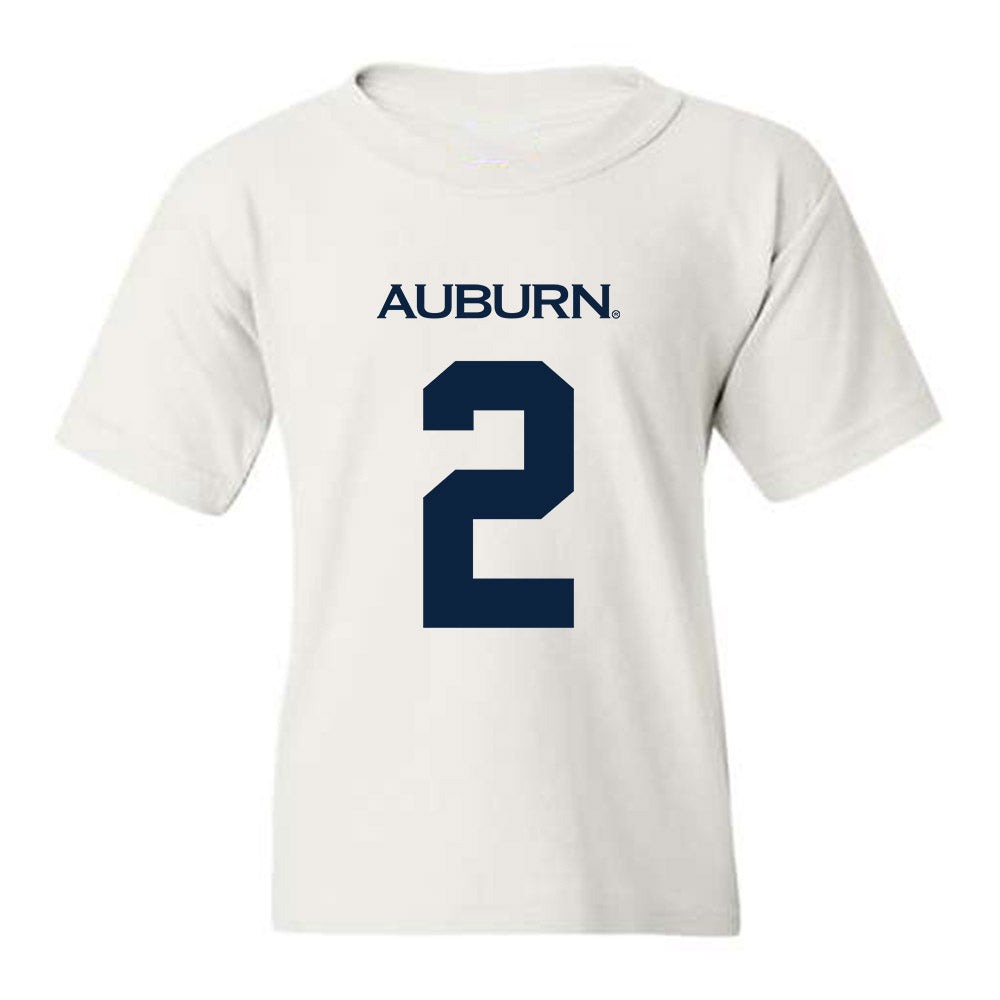 Auburn - NCAA Women's Basketball : Jordan Hunter - Replica Shersey Youth T-Shirt