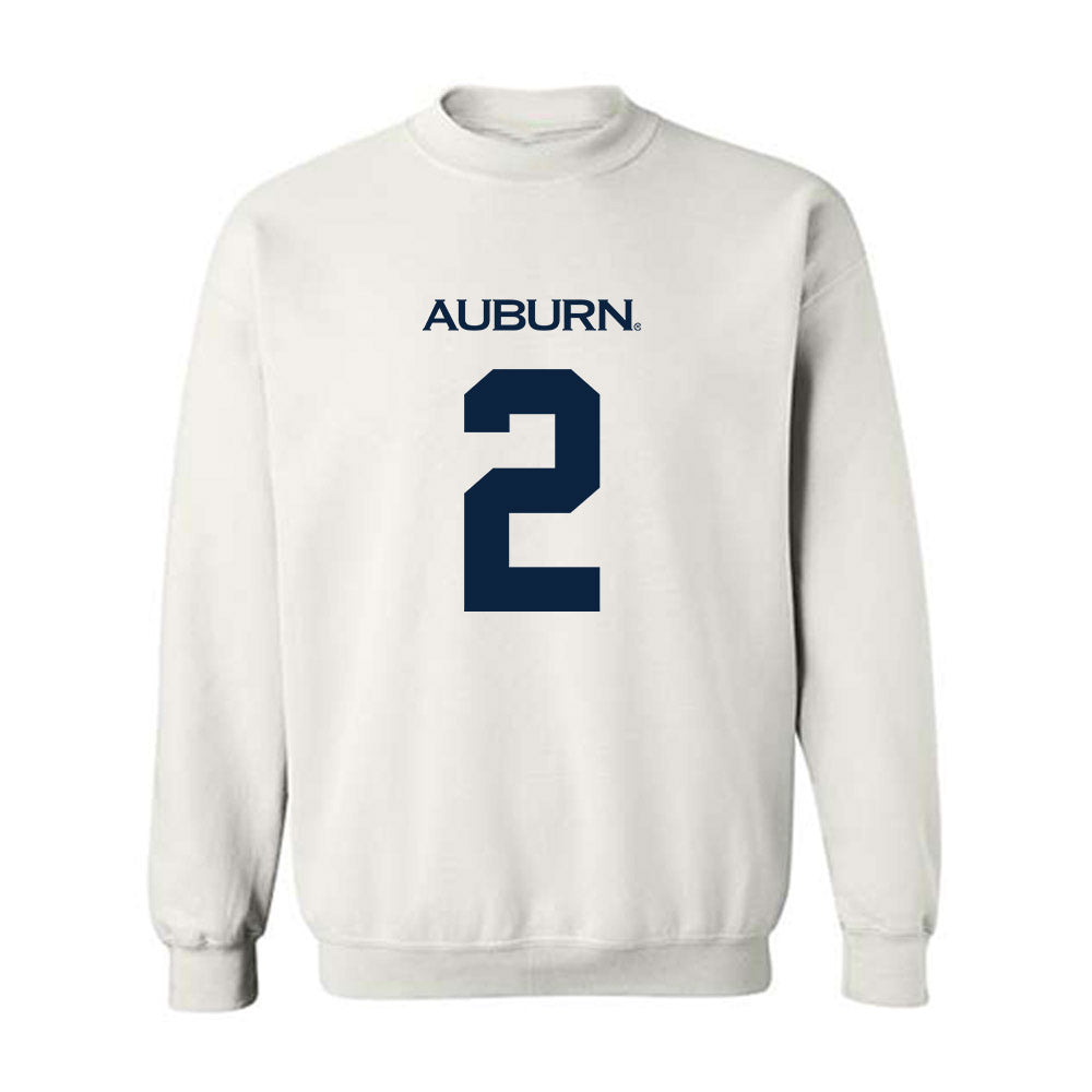 Auburn - NCAA Men's Basketball : Denver Jones - Replica Shersey Crewneck Sweatshirt