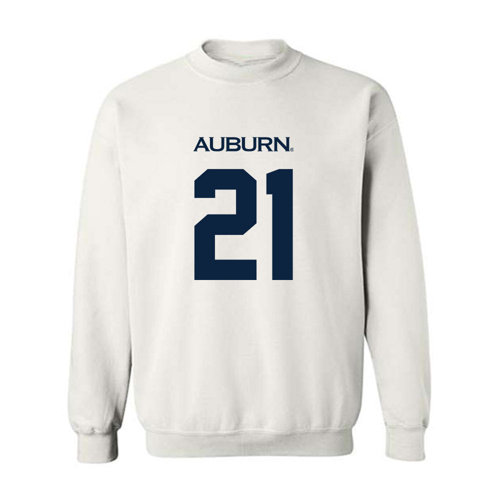 Auburn - NCAA Baseball : Andreas Alvarez - Replica Shersey Crewneck Sweatshirt-0